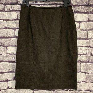 Rena Rowan Houndstooth Fully Lined Skirt Size 14